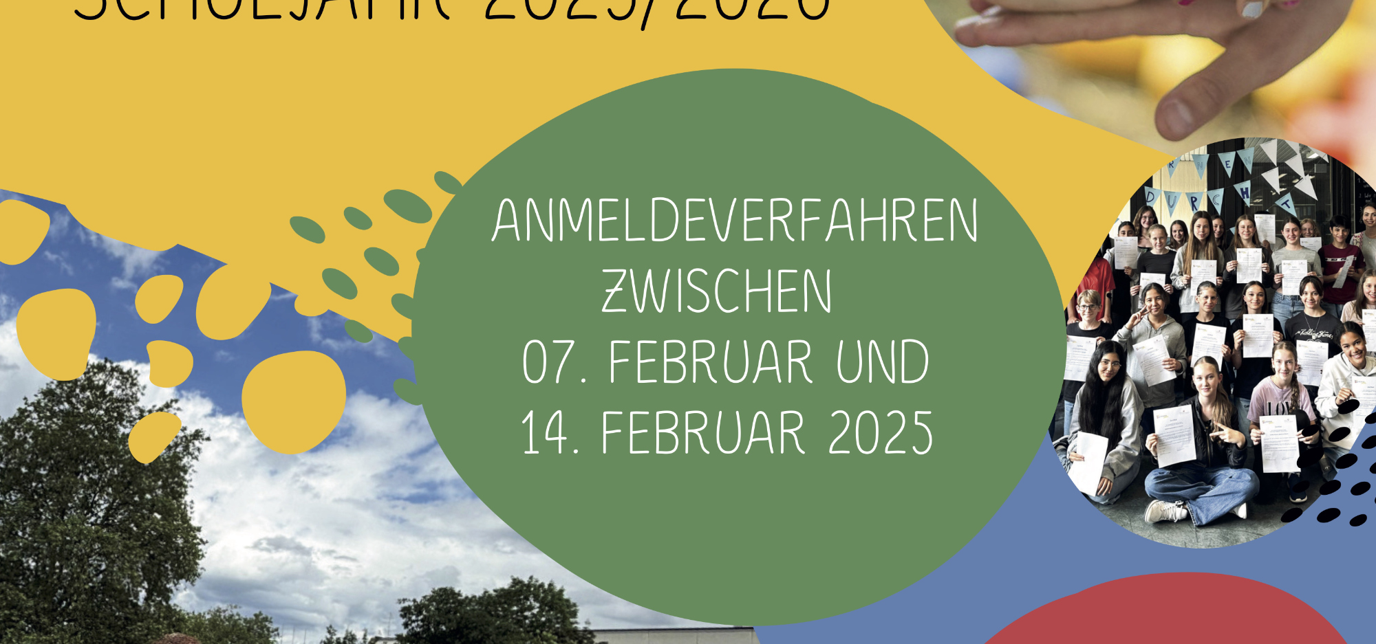 GEHW Informationen zur Anmeldung für das Schuljahr 202520262